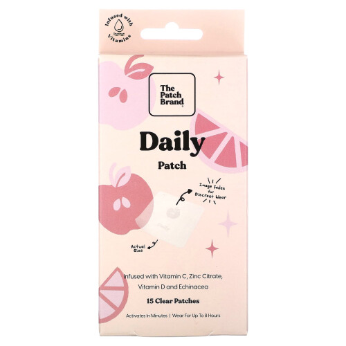 The Patch Brand, Patch Quotidien, 15 Patchs Transparents