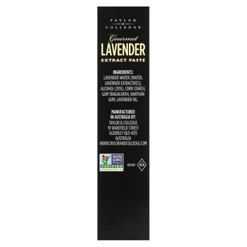 Taylor & Colledge, Gourmand Lavendel-Extrakt Paste, 1,4 oz (40 g) 2