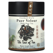 The Tao of Tea, Puer Velour Style Cuit, Thé Puer Noir, 3 oz (85 g)