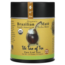 Le Tao du Thé, Yerba Maté Sud-Américain Bio, Maté Brésilien, 4 oz (114 g)