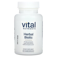 Vital Nutrients, Kräuter-Biotikum, 60 Vegane Kapseln
