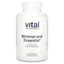 Vital Nutrients, Minimal und Essentiell, 180 Vegane Kapseln