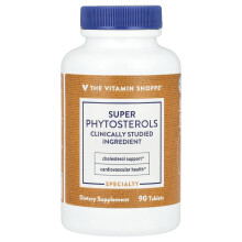 The Vitamin Shoppe, Super Phytosterols, 90 Tablets