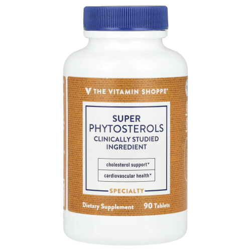 The Vitamin Shoppe, Super Phytostérols, 90 Comprimés