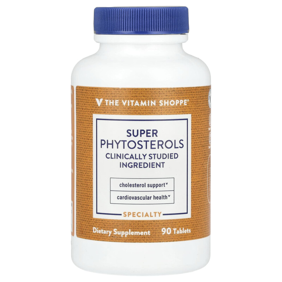 The Vitamin Shoppe , Super Phytosterols, 90 Tablets