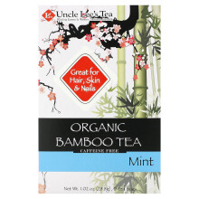 Uncle Lee's Tea, Thé de Bambou Biologique, Menthe, Sans Caféine, 18 Sachets, 1,02 oz (28,8 g)