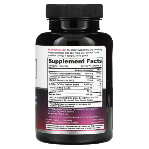Vitauthority, Stasis Women's Natural Hormone Support, 120 Capsules 1