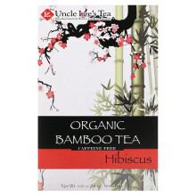 Uncle Lee's Tea, Thé de Bambou Biologique, Hibiscus, Sans Caféine, 18 Sachets, 1,02 oz (28,8 g)