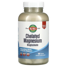 KAL, Chelat-Magnesiumbisglycinat, 180 Tabletten
