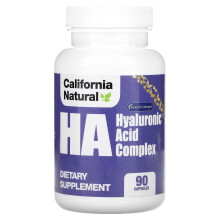 California Natural, HA, Complexe d'Acide Hyaluronique, 90 Gélules