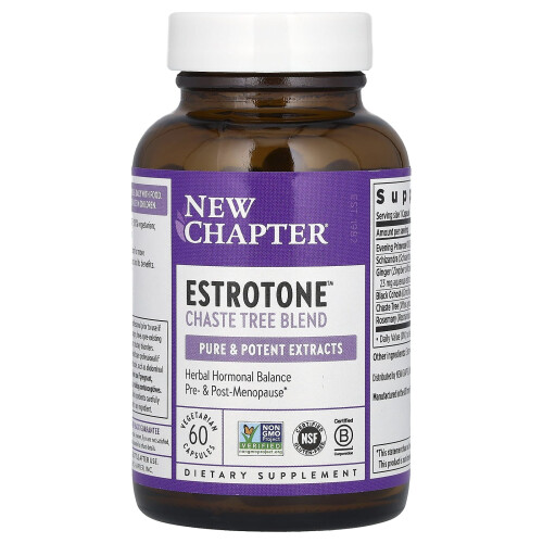New Chapter, Estrotone, 60 vegetarische Kapseln 2