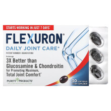 Purity Products, Flexuron, Tägliche Gelenkpflege, 30 Weichkapseln