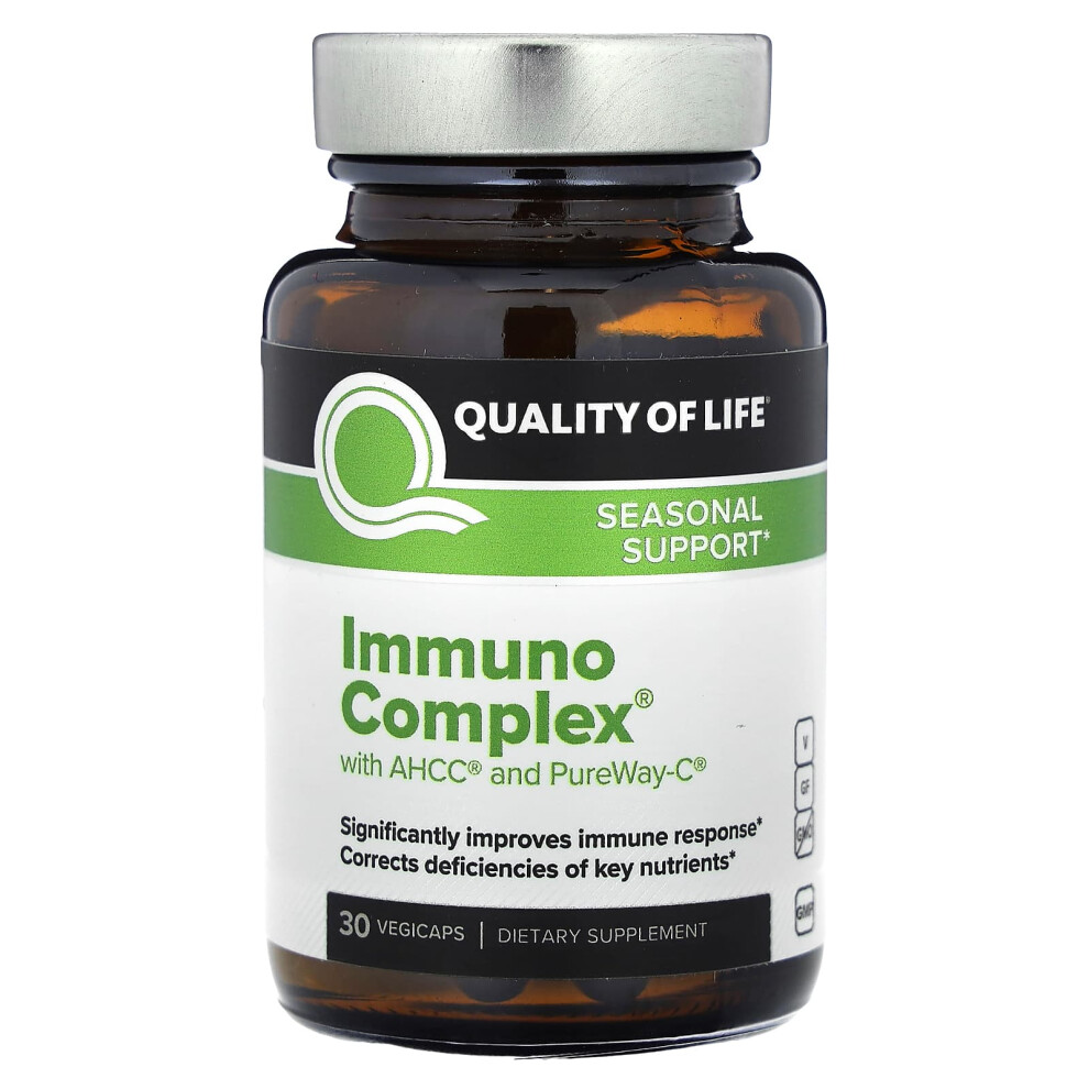 Quality Of Life , Immuno Complex, 30 Vegicaps