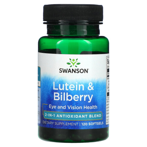 Swanson, Lutein & Heidelbeere, 120 Softgels