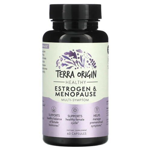 Terra Origin, Œstrogène Sain et Ménopause, 60 Gélules