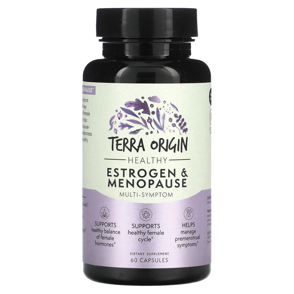 Terra Origin , Healthy Estrogen & Menopause, 60 Capsules