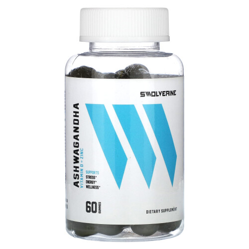 Swolverine, Ashwagandha, 60 Gummis