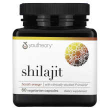 Youtheory, Shilajit, 60 Vegetarische Kapseln