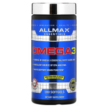 ALLMAX, Omega-3, 180 Weichkapseln