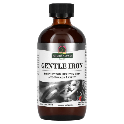 Nature's Answer, Fer Doux, Baies Mixtes Naturelles, 8 fl oz (240 ml)