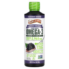 Barlean's, Seriously Delicious, Omega-3 aus Leinöl, Brombeer-Smoothie, 2.968 mg, 16 oz (454 g)