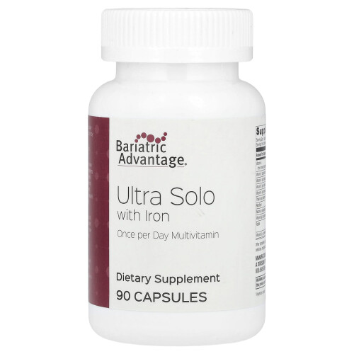 Bariatric Advantage, Ultra Solo mit Eisen, 90 Kapseln
