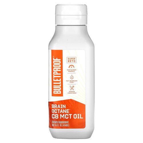 BulletProof, Cétones C8, Huile MCT C8, 14 fl oz (414 ml)