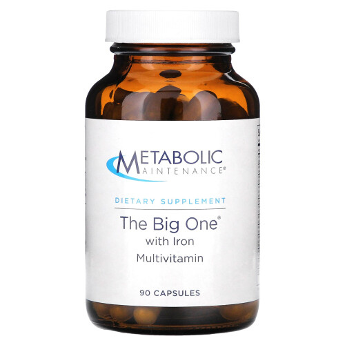 Metabolic Maintenance, Der Große mit Eisen, 90 Kapseln