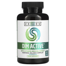 Zhou Nutrition, DIM Actif, Complexe d'Équilibre Hormonal, 60 Gélules Végétales
