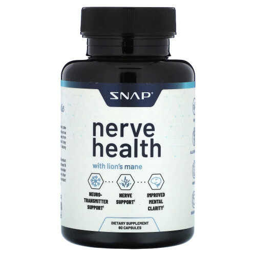 Snap Supplements, Nervengesundheit, 60 Kapseln