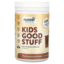 Nuzest, Kids Good Stuff, Multinährstoff-Getränkemischung, Reichhaltige Schokolade, 7,9 oz (225 g)