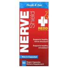 Redd Remedies, Nervenschutz, Hände & Füße, 60 Vegane Kapseln