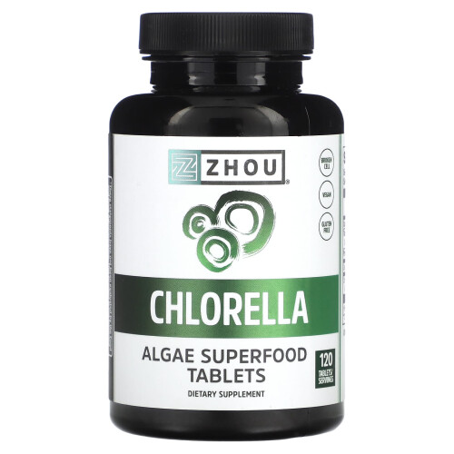 Zhou Nutrition, Chlorelle, 120 Comprimés