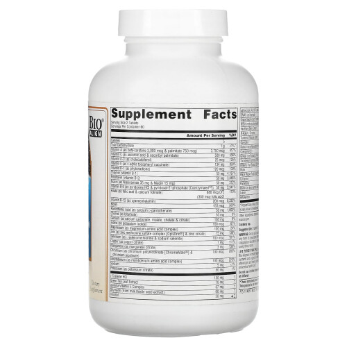 Source Naturals, Life Force Multiple, Ohne Eisen, 120 Tabletten 1