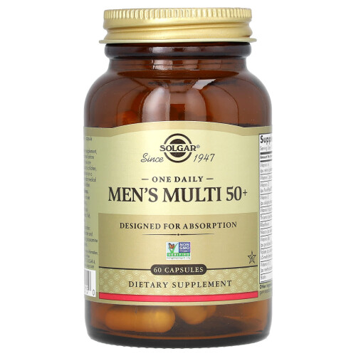 Solgar Solgar, Einmal täglich Männer Multi 50+, 60 Kapseln 2