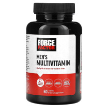 Force Factor, Männer Multivitamin, 60 Tabletten