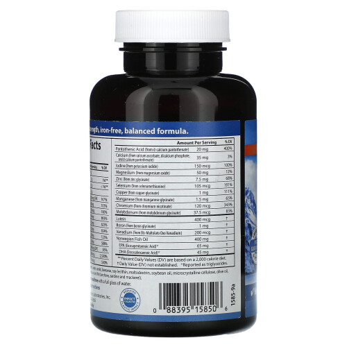 Carlson, Multi + Omega-3, 60 Weichkapseln 2