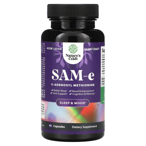 Nature's Craft, SAM-e, 90 gélules