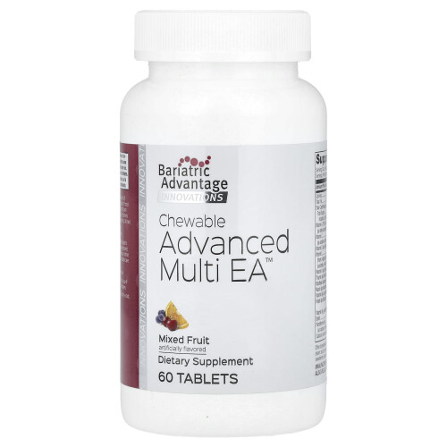 Bariatric Advantage, Kautabletten Advanced Multi EA, Gemischte Früchte, 60 Tabletten