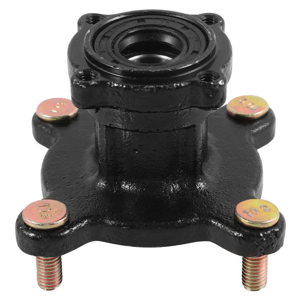 1Pack Metal Front Wheel Hub Assembly For Go Kart And Atv Black 3054087536904