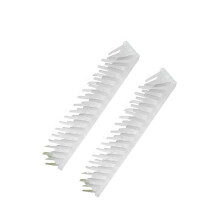4Pcs Durable White Cat Grooming Massager Self Corner Brush for Pets