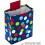 Gift wrapping paper package for all occasions with cutting lines on the back 5
