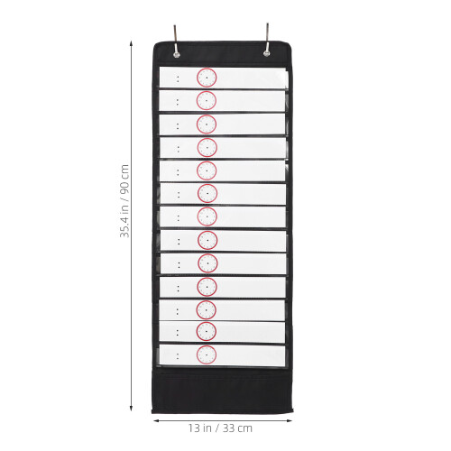Note Hanging Bag Lehrerbedarf Planung Vorschule Kind Schwarz 1