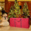 Oxford Cloth Christmas Tree Bag Red Moisture Protection 1pcs 6
