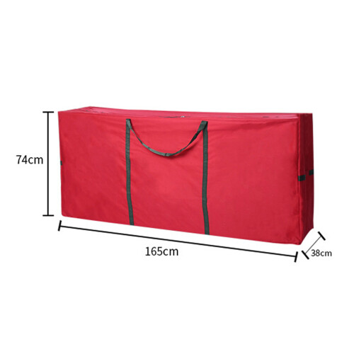 Oxford Cloth Christmas Tree Bag Red Moisture Protection 1pcs 2