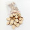 Egg Shape Wood Crafts Lime Wood 100pcs 1.2x0.9x0.1in 6