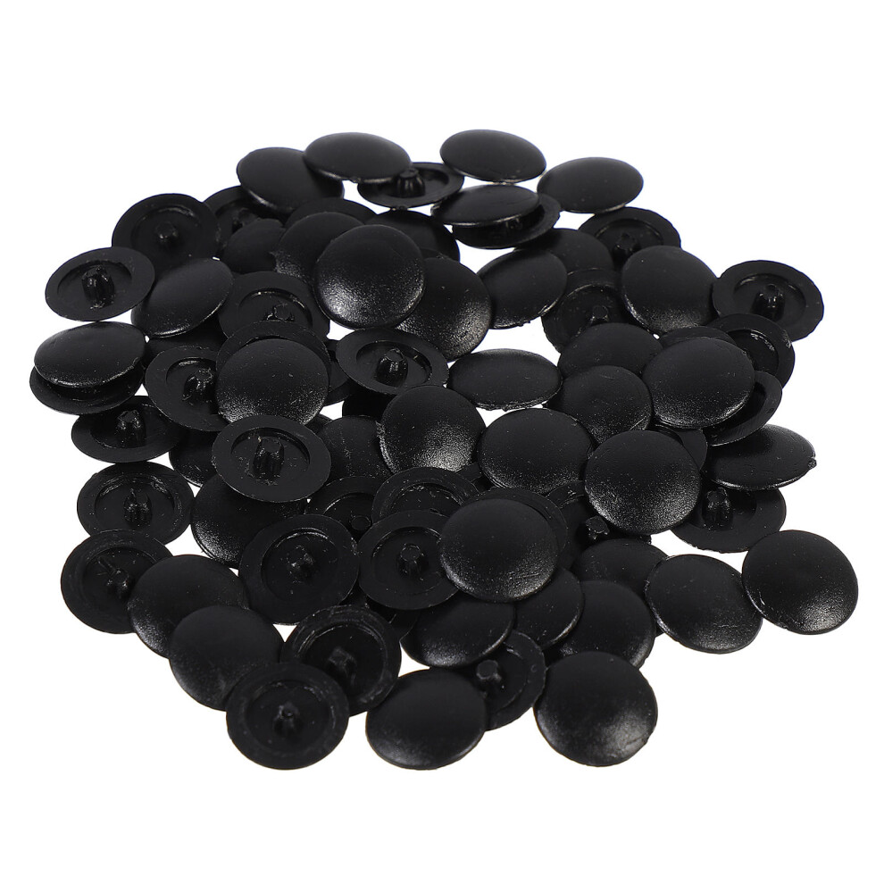 500 Pcs Screw Covers Black Screws Hole Plastic Plug Pp-image-OPC-PJV2JNC-NEW