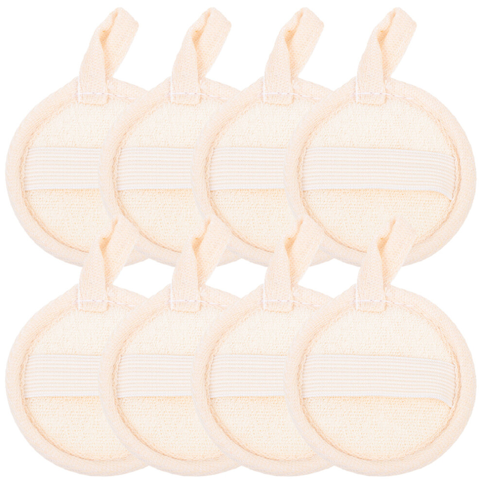 8pcs Makeup Remover Cotton Face Pad Loofah Man Body Face Brush-image-OPC-PJV2JTK-NEW