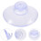 200pcs Sucker Suction Cup Suction Hooks For Glass 10