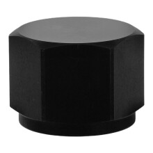 Zwarte Automotive Tankdop Aluminium Adapter Lekvrije Afsluiting